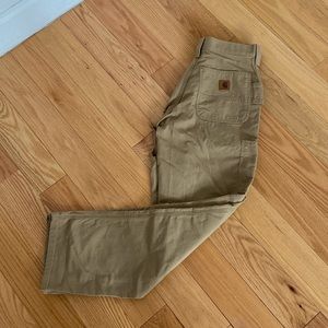 Carhartt loose fit utility work pant dark khaki
